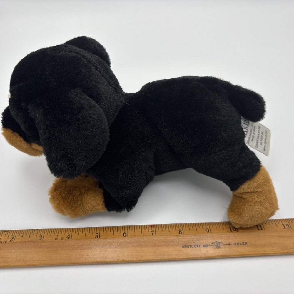 APPLAUSE DAKIN Pampered Pets ROCKY ROTTWEILER Plush Dog Puppy 10" - Picture 7 of 9